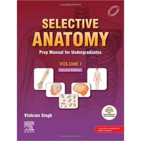 SELECTIVE ANATOMY PREP MANUAL FOR UNDERGRADUATES (VOLUME-1) 2E- Paperback- 2020 by Vishram Singh (Author)