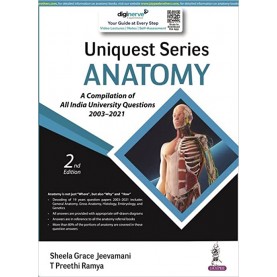 Uniquest Series Anatomy - 2E – 2023 by SHEELA GRACE JEEVAMANI (Author)