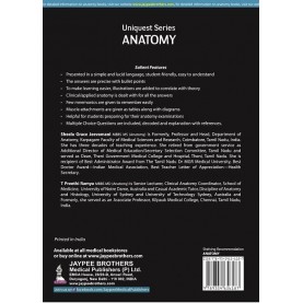 Uniquest Series Anatomy - 2E – 2023 by SHEELA GRACE JEEVAMANI (Author)