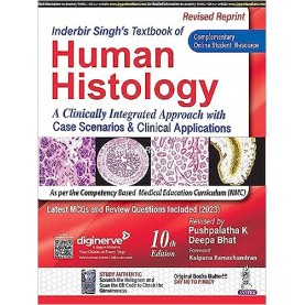 Inderbir Singh's Textbook of Human Histology -10E- 2023 by Pushpalatha K 