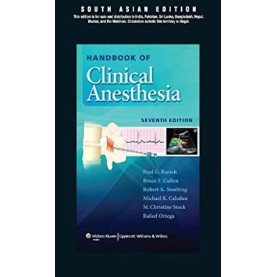 Handbook of Clinical Anesthesia Paperback – 2013 by Barash (Author)