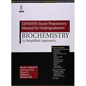 Genosys-Exam Preparatory Manual For Undergraduates Biochemistry (A Simplified Approach) Paperback – 2015by Lakshmi N Neethu (Author)