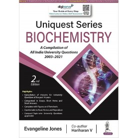 Uniquest Series Biochemistry -2E- 2023 by EVANGELINE JONES (Author)