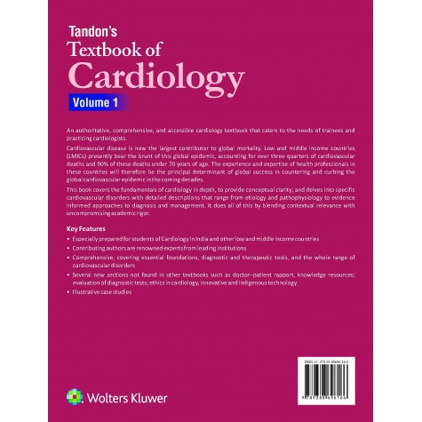 Tandon’s Textbook of Cardiology- 2 Volume set Paperback – 17 January 2019 by Upendra Kaul Editors: Dorairaj Prabhakaran, Raman Krishna Kumar, Nitish Naik (Author)