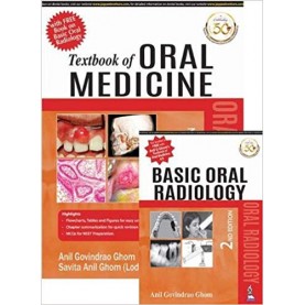 Textbook of Oral Medicine Paperback – 2020 by Anil Govindrao Ghom (Author), Savita Anil (Lodam) Ghom (Author)