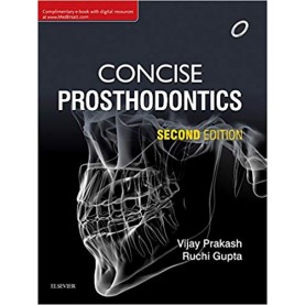 Concise Prosthodontics Paperback – 2017by Vijay Prakash (Author), Ruchi Gupta (Author)
