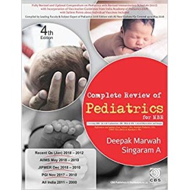 Complete Review of Pediatrics for NBE Paperback-2018by Deepak Marwah / Singaram A (Author)
