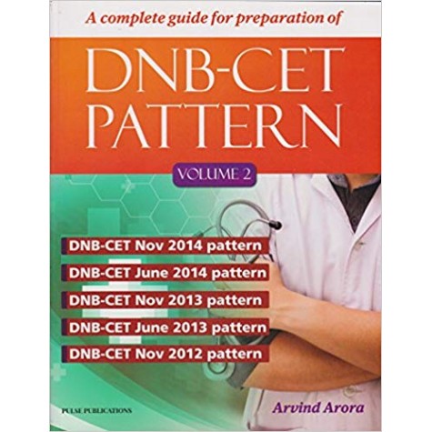 Complete guide for dnb cet pattern vol2 Paperback – 2018by arvind arora (Author)