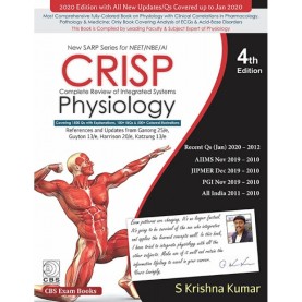 CRISP - Physiology 4th Edition   Paperback – 1 January 2020   by S Krishna Kumar (Author) 