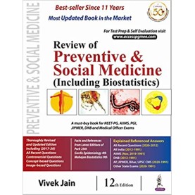 Review of Preventive and Social Medicine  Paperback – 1 January 2020 by Vivek Jain (Author) 