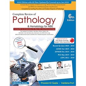 Complete Review of Pathology & Hematology for NBE Paperback – 1 January 2020  by GUPTA P. (Author) 