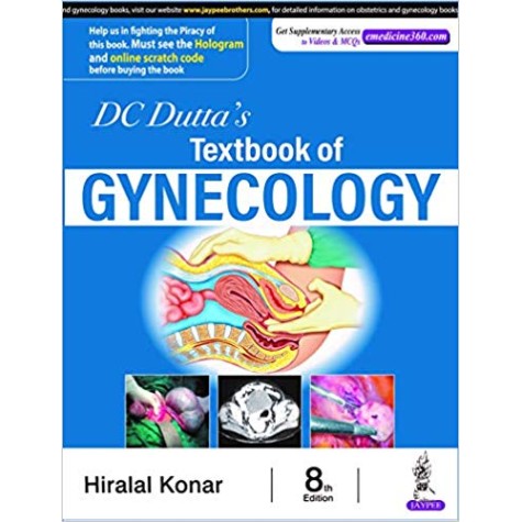 DC DUTTA'S TEXTBOOK OF GYNECOLOGY Paperback – 2020 by KONAR HIRALAL (Author)