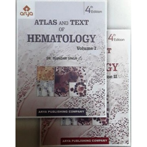 Atlas and Text of Hematology (2 Vol Set) Paperback – Reprint 2022 by Tenjinder Singh (Author)