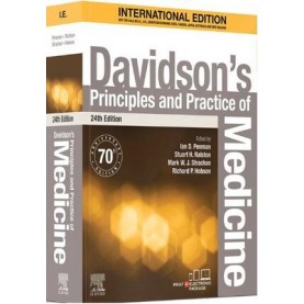 Davidson's Principles and Practice of Medicine International Edition, 24th Edition Paperback – 2022 by Ian Penman (Editor), Stuart H. Ralston (Editor), Mark Strachan (Editor), Richard Hobson (Editor)