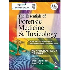 THE ESSENTIALS OF FORENSIC MEDICINE & TOXICOLOGY Paperback – 2022 by KS Narayan Reddy (Author), OP Murty (Author)