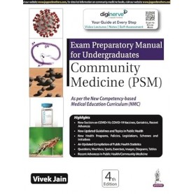 Exam Preparatory Manual for Undergraduates Community Medicine (PSM)  4th Edition Paperback – by Vivek Jain (Author)