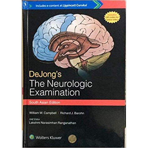 Dejong's The Neurologic Examinations South Asian Edition 2020 Hardcover – 2019 by Campbell (Author)