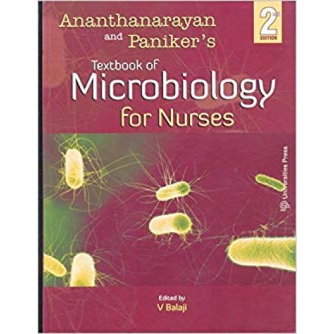 Ananthanarayan and Panikers Textbook of Microbiology for Nurses 2E by  BALAJI VEERARAGAVAN (Author)