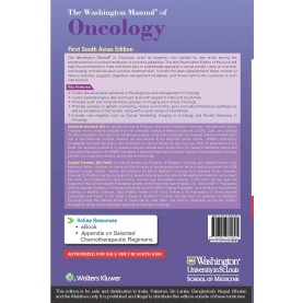 The Washington Manual of Oncology (SAE) Paperback – 2022 by Ashutosh Mukherji (Editor), Satyajit Pradhan (Editor)