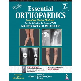 Essential Orthopaedics Including Clinical Methods Paperback – 7E- 2022 by Maheshwari & Mhaskar 