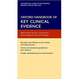 Oxford Handbook of Key Clinical Evidence (Oxford Medical Handbooks) Flexibound – 10 Feb 2010by James Harrison (Editor), Kunal Kulkarni (Editor), & 1 More