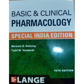 Basic & Clinical Pharmacology 15ed Paperback –2021 Bertram B Katzung, Todd W Vanderah
