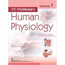 C C CHATTERJEES HUMAN PHYSIOLOGY 13ED VOL 1 (PB 2020) Paperback – 2020  by CHATTERJEE CC (Author) 