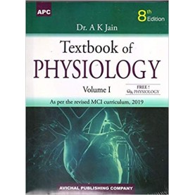 Textbook of Physiology (Volumes I and II) Paperback – 2019by A K Jain (Author)