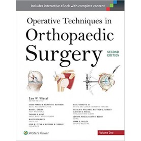Operative Techniques in Orthopaedic Surgery (Four Volume Set) Hardcover-Import, 1 Aug 2015 by Sam W. Wiesel (Editor)