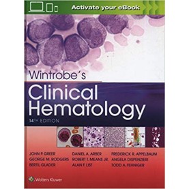 Wintrobe's Clinical Hematology Hardcover-Import, 23 Nov 2018by John P. Greer (Author), Daniel A. Arber MD (Author), Bertil E. Glader (Author), Alan F. List (Author)