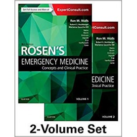 Rosen's Emergency Medicine: Concepts and Clinical Practice: 2-Volume Set Hardcover-5 Jun 2017by Ron Walls MD (Author), Robert Hockberger MD (Author), & 1 More