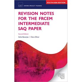 Revision Notes for the FRCEM Intermediate SAQ Paper Paperback Bunko – 2017 by Banerjee (Author)